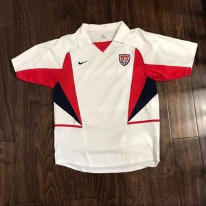 USA Soccer 2002 World Cup Jersey, Men’s Medium
